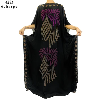 Abayas Dubai Islamic Imbracaminte Pietre de Imprimare de Moda Hijab Rochii Maxi Musulman Pentru Femei Bonbou Caftan Turcia Halat ED918