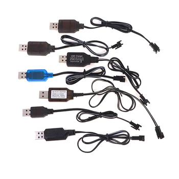De înaltă Calitate De 3.6 9.6 V, 250mA NiMh/NiCd Acumulator Incarcator USB Cablu SM 2P Înainte Plug Masina cu Telecomanda USB Încărcător Electric Jucărie~